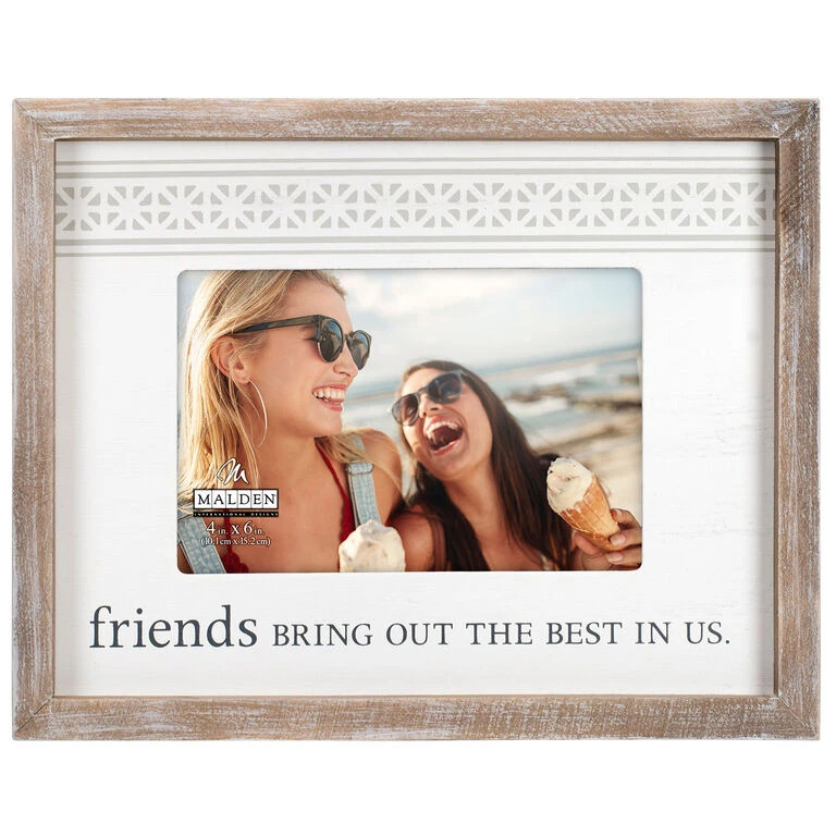 Friends Bring Out The Best Picture Frame, 4x6 1 Friends Bring Out The Best Picture Frame, 4x6