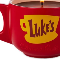 Hallmark Gilmore Girls Coffee-Scented Luke's Diner Mug Candle -Gift Wrap Store Gilmore Girls CoffeeScented Candle in Lukes Diner Mug 1PCL1012 04
