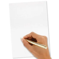 Hallmark Gold Butterfly On Pink Blank Note Cards, Box Of 8 6 Hallmark Gold Butterfly On Pink Blank Note Cards, Box Of 8 -Gift Wrap Store Gold Butterfly on Pink Blank Note Cards 1499CNT1125 03