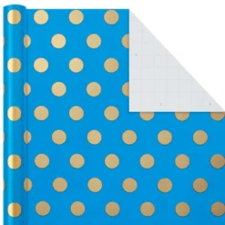 Hallmark Gold And Jewel Tones 3-Pack Wrapping Paper, 105 Sq. Ft. Total 12 Hallmark Gold And Jewel Tones 3-Pack Wrapping Paper, 105 Sq. Ft. Total -Gift Wrap Store Gold and Jewel Tones 3Pack Wrapping Paper Rolls 5EWR6389 06