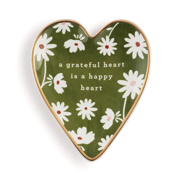 Demdaco Grateful Art Heart Trinket Dish 1 Demdaco Grateful Art Heart Trinket Dish