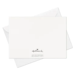 Hallmark Gray And Gold Bulk Blank Thank-You Notes, Pack Of 50 -Gift Wrap Store Gray and Gold Bulk Blank ThankYou Notes Multipack 3THK2522 07