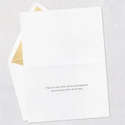 Hallmark Floral Happy Quilled Paper Handmade Birthday Card -Gift Wrap Store Happy and Flowers Quilled Paper Birthday Card for Her 1299LAD2728 03