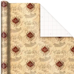 Hallmark Harry Potter™ 3-Pack Assorted Wrapping Paper, 60 Sq. Ft. Total 12 Hallmark Harry Potter™ 3-Pack Assorted Wrapping Paper, 60 Sq. Ft. Total -Gift Wrap Store Harry Potter Assorted Wrapping Paper Pack 5EWR2958 05