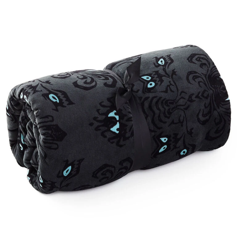 Hallmark Disney The Haunted Mansion Glow-in-the-Dark Throw Blanket, 50x60 3 Hallmark Disney The Haunted Mansion Glow-in-the-Dark Throw Blanket, 50x60 - Image 3