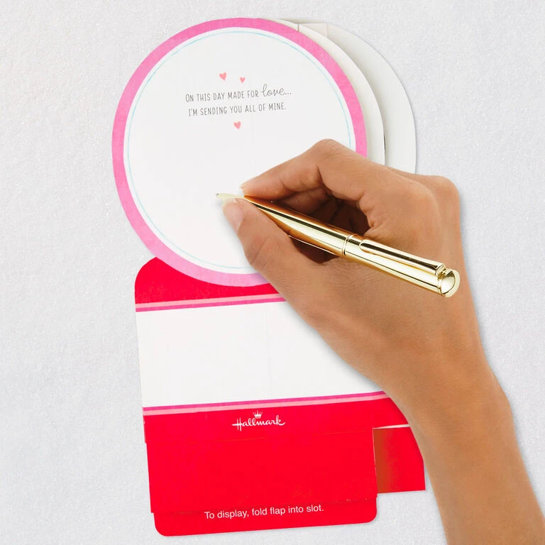 Hallmark All My Love Snow Globe Musical 3D Pop-Up Valentine's Day Card With Motion 6 Hallmark All My Love Snow Globe Musical 3D Pop-Up Valentine's Day Card With Motion - Image 6