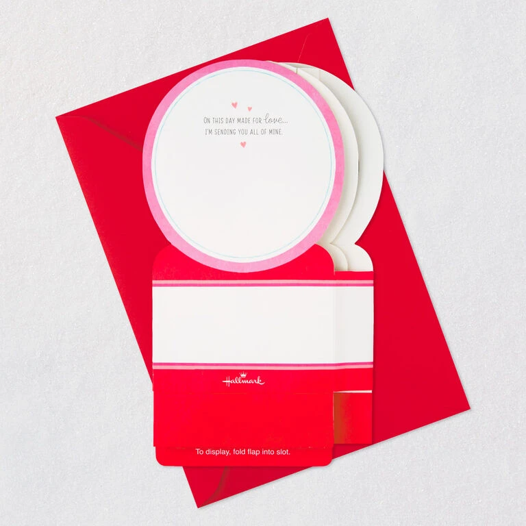 Hallmark All My Love Snow Globe Musical 3D Pop-Up Valentine's Day Card With Motion 7 Hallmark All My Love Snow Globe Musical 3D Pop-Up Valentine's Day Card With Motion - Image 7