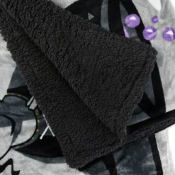 Hallmark Disney Hocus Pocus Black Flame Candle Blanket, 50x60 9 Hallmark Disney Hocus Pocus Black Flame Candle Blanket, 50x60 -Gift Wrap Store Hocus Pocus Black Flame Candle Fleece Blanket 1HGN1506 05