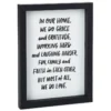 Hallmark In Our Home Framed Quote Sign, 6x8