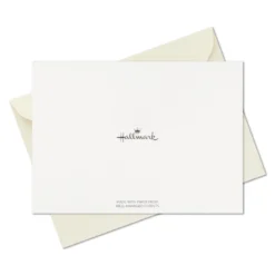 Hallmark Bulk Ivory And Gold Blank Wedding Thank-You Notes, Box Of 100 -Gift Wrap Store Ivory and Gold Blank Wedding ThankYou Notes Bulk Pack 5STZ1065 06