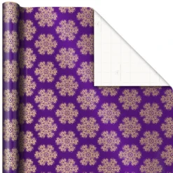 Hallmark Jewel Tones Assorted 3-Pack Christmas Wrapping Paper, 120 Sq. Ft. 13 Hallmark Jewel Tones Assorted 3-Pack Christmas Wrapping Paper, 120 Sq. Ft. -Gift Wrap Store Jewel Tones Christmas Wrapping Paper Set 5JXW1251 06