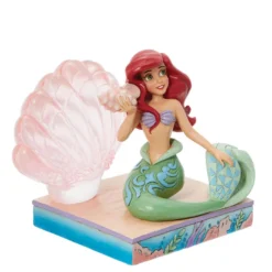 Enesco Jim Shore Disney Ariel And Shell Figurine, 4.75" -Gift Wrap Store Jim Shore Ariel and Shell Figurine 6011923 02