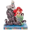 Enesco Jim Shore Disney Ariel And Ursula Figurine, 9.5"