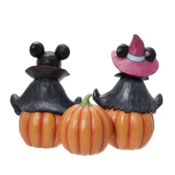 Enesco Jim Shore Disney Mickey Mouse And Minnie Mouse Halloween Figurine, 7.25" -Gift Wrap Store Jim Shore Disney Mickey and Minnie Halloween Figurine 6013052 03