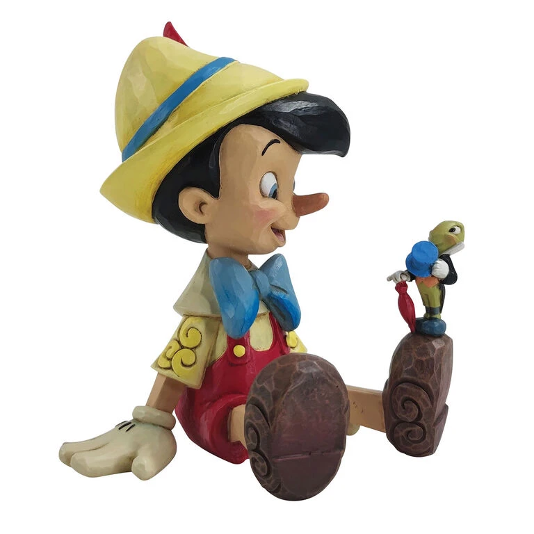 Enesco Jim Shore Disney Pinocchio And Jiminy Cricket Figurine, 5.75" 1 Enesco Jim Shore Disney Pinocchio And Jiminy Cricket Figurine, 5.75"