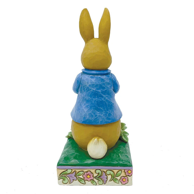 Enesco Jim Shore Peter Rabbit With Basket Of Strawberries Figurine, 6.2" 2 Enesco Jim Shore Peter Rabbit With Basket Of Strawberries Figurine, 6.2" - Image 2