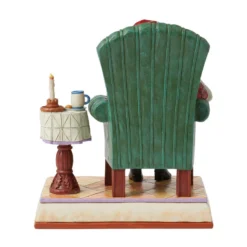 Enesco Jim Shore Santa Twas The Night Figurine, 7.125" 3 Enesco Jim Shore Santa Twas The Night Figurine, 7.125" -Gift Wrap Store Jim Shore Santa Reading Twas The Night Figurine 6008304 02