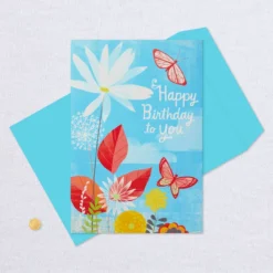Hallmark 16" Joyful Butterflies Pop-Up Jumbo Birthday Card 14 Hallmark 16" Joyful Butterflies Pop-Up Jumbo Birthday Card -Gift Wrap Store Joyful Butterflies Pop Up Birthday Card 1299CBG1010 06