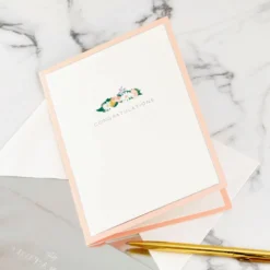 Hallmark Best Wishes For The Road Ahead 3D Pop-Up Wedding Card -Gift Wrap Store Just Married Car 3D PopUp Wedding Card 1299LAD2903 07