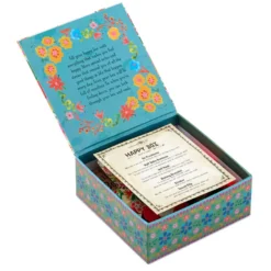 Natural Life Live Happy Floral Happy Box Gift Set, 6 Pieces -Gift Wrap Store Live Happy Bright Floral Happy Box Gift Set HAPPYBOX026 03