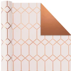 Hallmark Metallic Shimmer 3-Pack Reversible Wrapping Paper, 120 Sq. Ft. Total 10 Hallmark Metallic Shimmer 3-Pack Reversible Wrapping Paper, 120 Sq. Ft. Total -Gift Wrap Store Metallic Shimmer 3Pack Reversible Wrapping Paper 5EWR2435 05