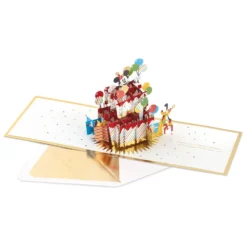 Hallmark Disney Mickey Mouse Cake 3D Pop-Up Birthday Card 10 Hallmark Disney Mickey Mouse Cake 3D Pop-Up Birthday Card -Gift Wrap Store Mickey Mouse and Pluto Cake 3D PopUp Birthday Card 1499LAD2724 01