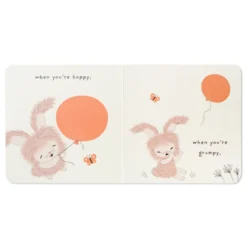 Hallmark MopTops Angora Bunny Stuffed Animal With You Are Loved Board Book 11 Hallmark MopTops Angora Bunny Stuffed Animal With You Are Loved Board Book -Gift Wrap Store MopTops Plush Bunny Stuffed Animal Board Book 1KID1531 06