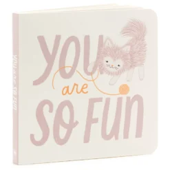 Hallmark MopTops Furry Cat Stuffed Animal With You Are So Fun Board Book 9 Hallmark MopTops Furry Cat Stuffed Animal With You Are So Fun Board Book -Gift Wrap Store MopTops Plush Cat Stuffed Animal Board Book 1KID1533 04