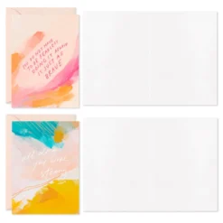 Hallmark Morgan Harper Nichols Booklet Of Assorted Blank Note Cards, Pack Of 12 -Gift Wrap Store Morgan Harper Nichols Blank Note Cards in Booklet 3SOM1192 03