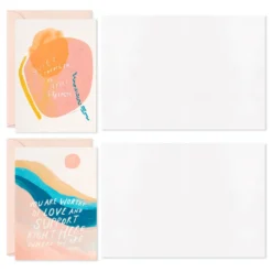 Hallmark Morgan Harper Nichols Booklet Of Assorted Blank Note Cards, Pack Of 12 -Gift Wrap Store Morgan Harper Nichols Blank Note Cards in Booklet 3SOM1192 08