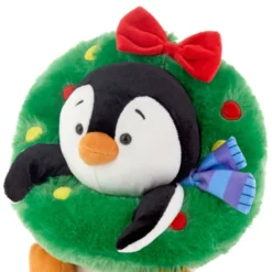 Hallmark Playful Penguins All Decked Out Musical Plush Penguin With Light And Motion 6 Hallmark Playful Penguins All Decked Out Musical Plush Penguin With Light And Motion -Gift Wrap Store Musical Playful Penguins Plush With Light Motion 1KCX1100 03