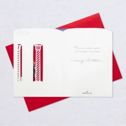 Hallmark Nutcracker Musical 3D Pop-Up Christmas Card With Light -Gift Wrap Store Nutcracker Shadow Box 3D PopUp Music Light Christmas Card 1099XOD4041 09