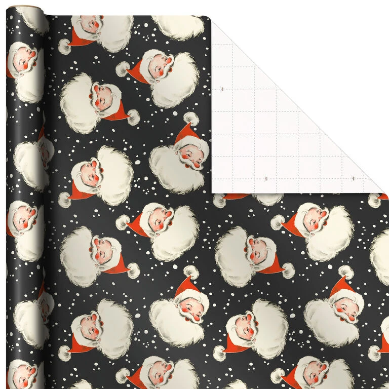 Hallmark Old-Fashioned Christmas 3-Pack Wrapping Paper, 120 Sq. Ft. 5 Hallmark Old-Fashioned Christmas 3-Pack Wrapping Paper, 120 Sq. Ft. - Image 5