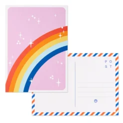 Hallmark Keep It Sunny Postcards, Book Of 10 13 Hallmark Keep It Sunny Postcards, Book Of 10 -Gift Wrap Store Orange and Blue Keep It Sunny Postcards 1SOM3857 04