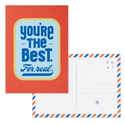 Hallmark Keep It Sunny Postcards, Book Of 10 14 Hallmark Keep It Sunny Postcards, Book Of 10 -Gift Wrap Store Orange and Blue Keep It Sunny Postcards 1SOM3857 05