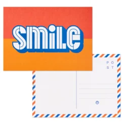 Hallmark Keep It Sunny Postcards, Book Of 10 16 Hallmark Keep It Sunny Postcards, Book Of 10 -Gift Wrap Store Orange and Blue Keep It Sunny Postcards 1SOM3857 07