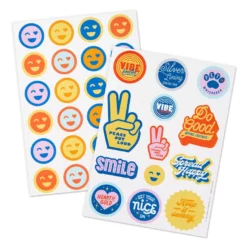 Hallmark Keep It Sunny Postcards, Book Of 10 17 Hallmark Keep It Sunny Postcards, Book Of 10 -Gift Wrap Store Orange and Blue Keep It Sunny Postcards 1SOM3857 08