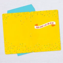 Hallmark 16" Party Cats And Dogs Jumbo Birthday Card From All -Gift Wrap Store Party Cats Dogs Birthday Card From Us 1299CBG3004 03