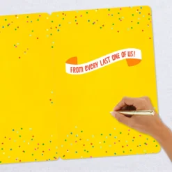 Hallmark 16" Party Cats And Dogs Jumbo Birthday Card From All -Gift Wrap Store Party Cats Dogs Birthday Card From Us 1299CBG3004 06