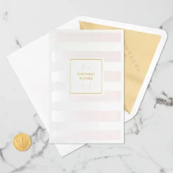 Hallmark Here's To A Happy Year Ahead 3D Pop-Up Birthday Card -Gift Wrap Store Party Decorations 3D PopUp Birthday Card 1299LAD2899 06