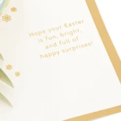 Hallmark Happy Surprises 3D Pop-Up Easter Card -Gift Wrap Store Pastel Eggs 3D PopUp Easter Card 1299IRC7072 03
