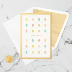 Hallmark Happy Surprises 3D Pop-Up Easter Card -Gift Wrap Store Pastel Eggs 3D PopUp Easter Card 1299IRC7072 05