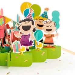 Hallmark Peanuts® Gang Celebrating You 3D Pop-Up Birthday Card 14 Hallmark Peanuts® Gang Celebrating You 3D Pop-Up Birthday Card -Gift Wrap Store Peanuts Gang Snoopy 3D PopUp Birthday Card 1499LAD2739 05