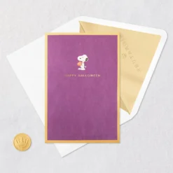 Hallmark Peanuts® Trick Or Treat 3D Pop-Up Halloween Card 9 Hallmark Peanuts® Trick Or Treat 3D Pop-Up Halloween Card -Gift Wrap Store Peanuts Gang Snoopy 3D PopUp Halloween Card 1499IEH6991 04