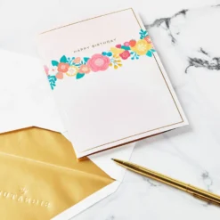 Hallmark Every Good Thing Floral Cake 3D Pop-Up Birthday Card 12 Hallmark Every Good Thing Floral Cake 3D Pop-Up Birthday Card -Gift Wrap Store Pink Cake and Flowers 3D PopUp Birthday Card for Her 1299LAD2886 05