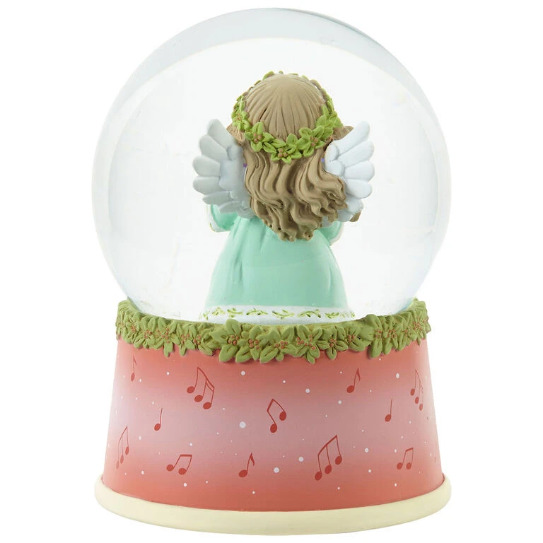 Precious Moments Wishing You Joyful Sounds Of The Season Musical Snow Globe, 5.7" 2 Precious Moments Wishing You Joyful Sounds Of The Season Musical Snow Globe, 5.7" - Image 2