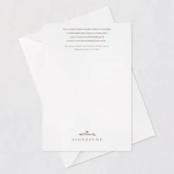 Hallmark Peace On Earth Angel Quilled Paper Handmade Christmas Card -Gift Wrap Store Quilled Paper Peace Angel Handmade Christmas Card 1299IXC7334 07