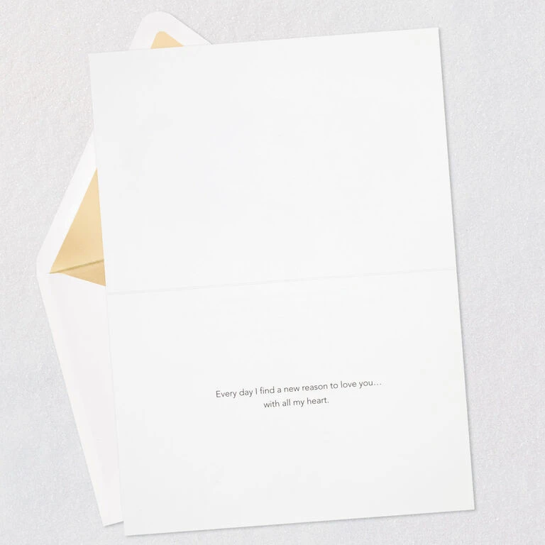 Hallmark With All My Heart Quilled Paper Handmade Love Card 3 Hallmark With All My Heart Quilled Paper Handmade Love Card - Image 3