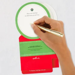 Hallmark Red Truck Snow Globe Musical 3D Pop-Up Christmas Card With Motion -Gift Wrap Store Red Truck Snowglobe 3D PopUp Music Motion Christmas Card 1299XOD9992 07