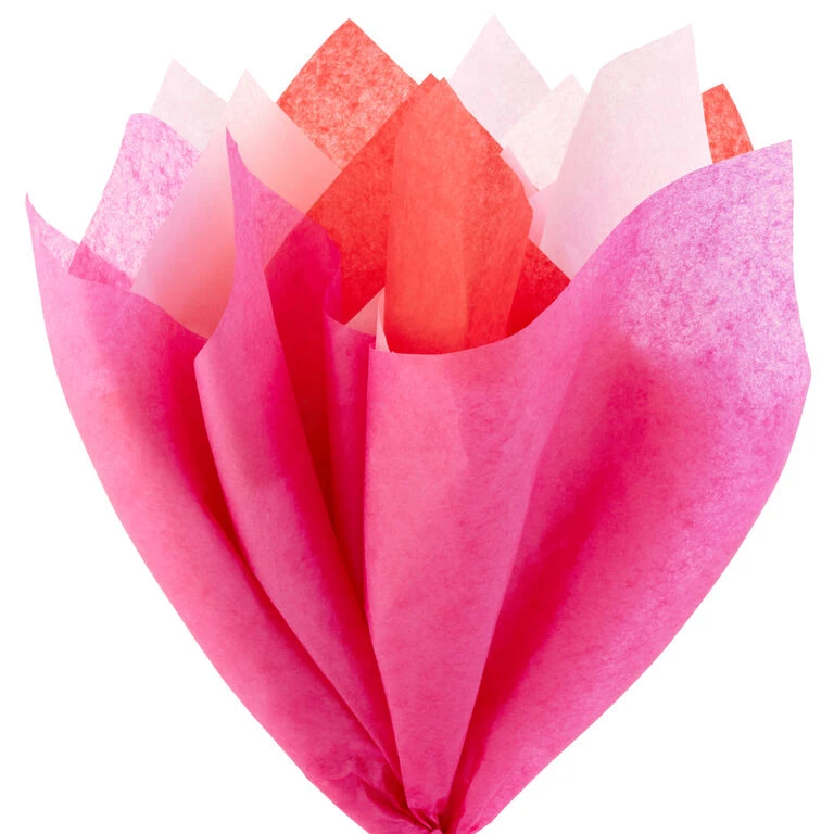 Hallmark Red/Fuchsia/Pink 3-Pack Bulk Tissue Paper, 120 Sheets 2 Hallmark Red/Fuchsia/Pink 3-Pack Bulk Tissue Paper, 120 Sheets - Image 2